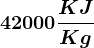 42000\fracKJKg