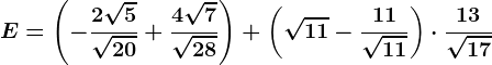 formula