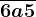\overline6a5
