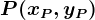 P(xP,yP)