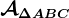 \mathcalA\Delta ABC