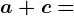 formula
