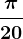 \frac\pi 20