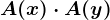 A(x)\cdot A(y)