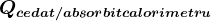 Qcedat/absorbit calorimetru