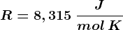 R=8,315\: \fracJmol\: K