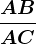 \fracABAC