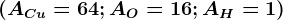 (ACu=64; AO=16; AH=1)