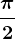 \frac\pi 2