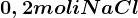 0,2 moli NaCl