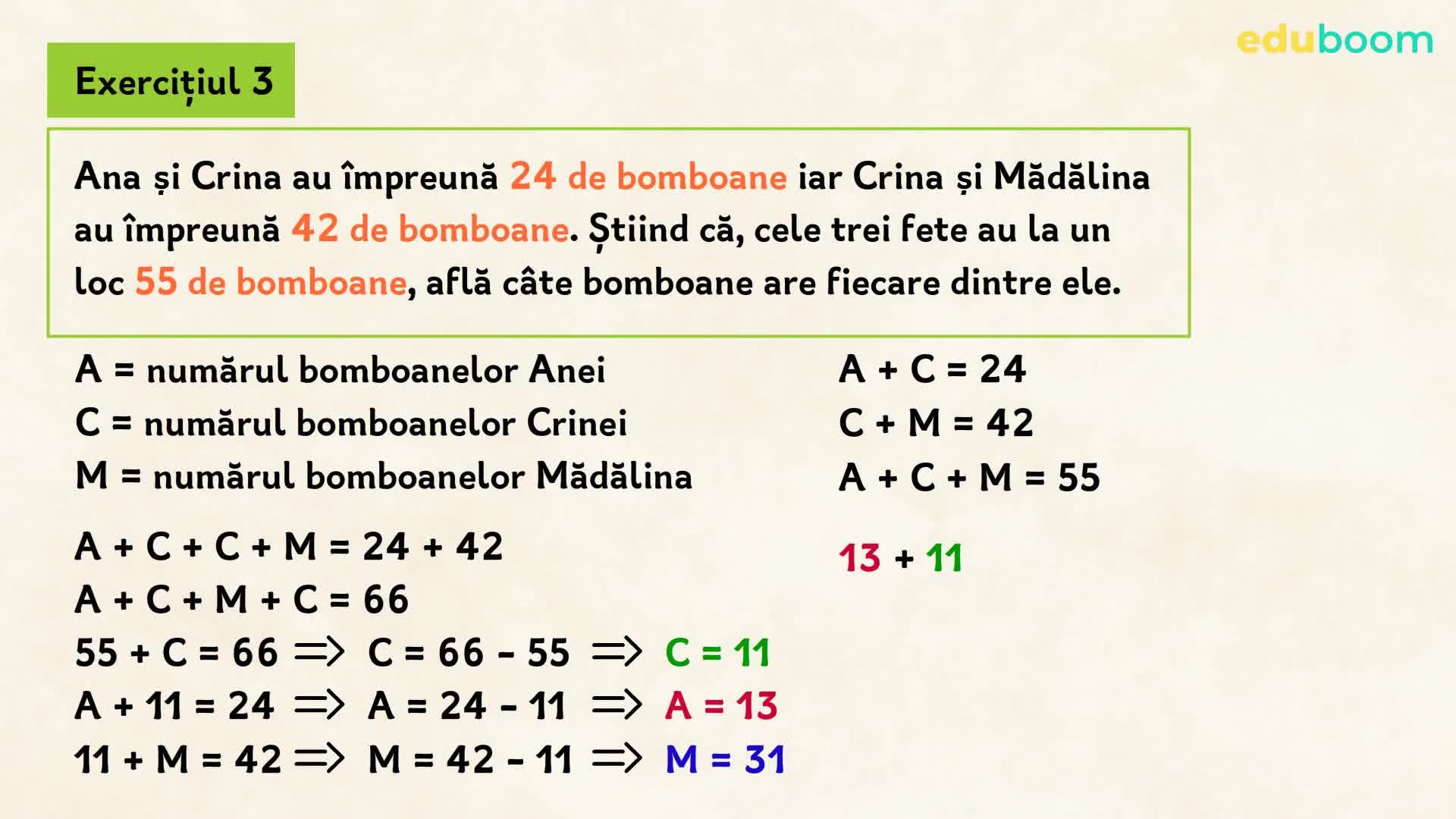 Lec?ie video: Adunarea numerelor naturale. Exercitii. Matematica, clasa